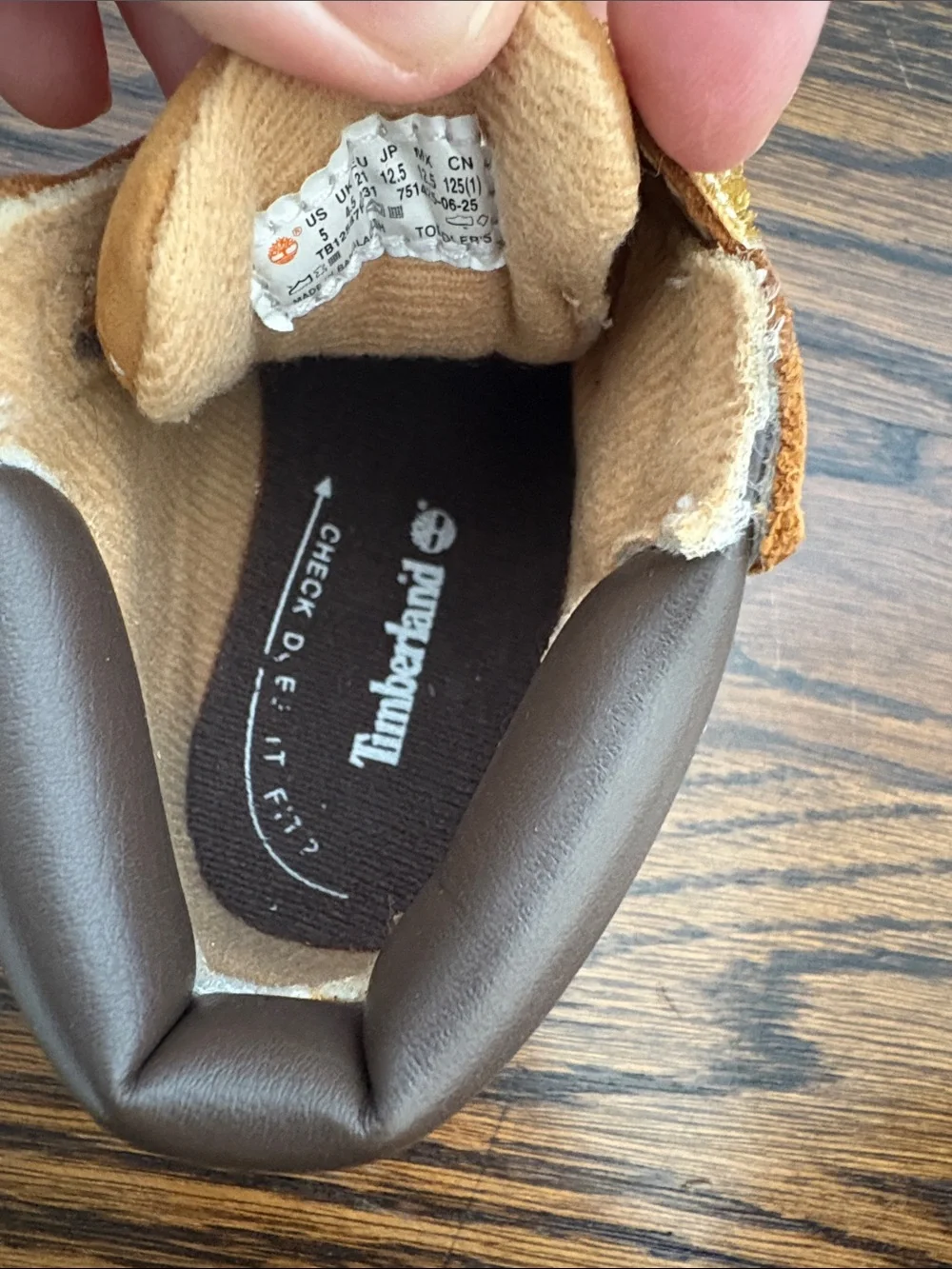 Timberland Timber Tykes Boot toddler size 5